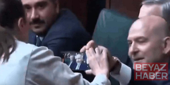 Süleyman Soylu 'Gülistan Doku'nun adını duyunca kadın gazeteciye saldırdı