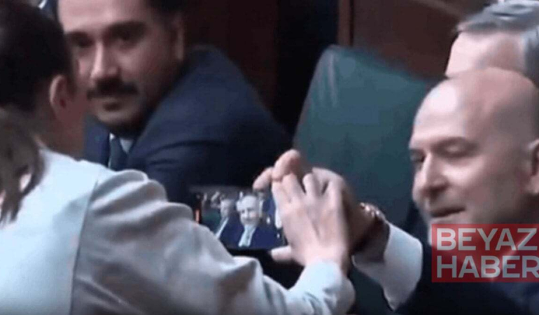 Süleyman Soylu 'Gülistan Doku'nun adını duyunca kadın gazeteciye saldırdı