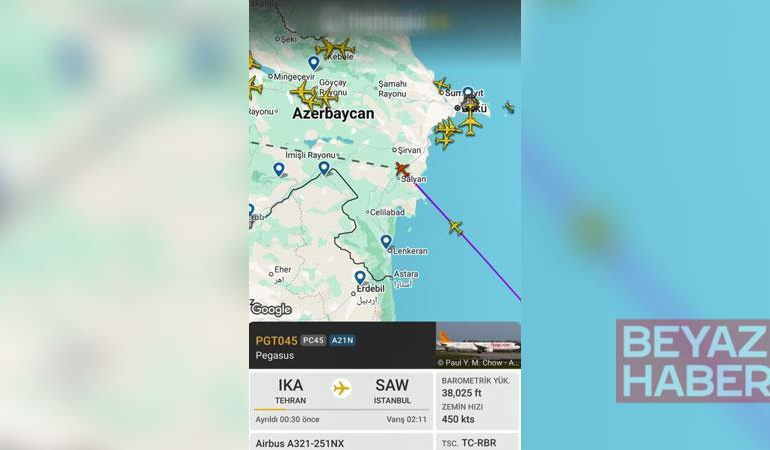 İran’da mahsur kalan Pegasus uçağı 53 gün sonra Türkiye’ye geri dönüyor
