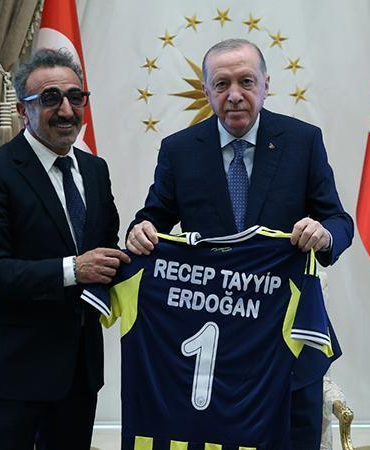 Cumhurbaşkanı Erdoğan, iş insanı Ulukaya