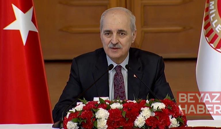 TBMM Başkanı Kurtulmuş, dünya çocuklarını kabul etti