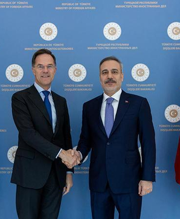 Bakan Fidan, NATO Genel Sekreteri Rutte ile görüştü