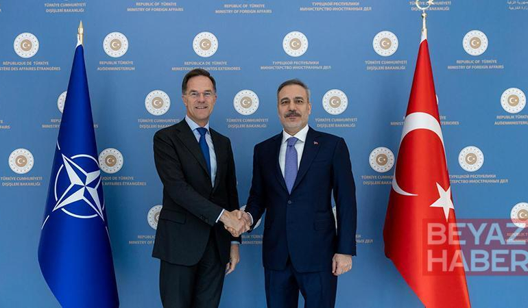 Bakan Fidan, NATO Genel Sekreteri Rutte ile görüştü