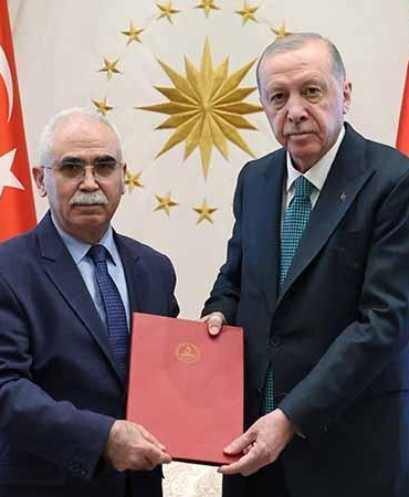 Cumhurbaşkanı Erdoğan, AYM Başkanı Özkaya