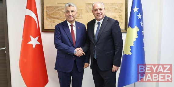 Ticaret Bakanı Bolat, Kosova Başbakan Yardımcısı Damka ile görüştü