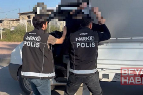 Polisin takip ettiği kamyonetten yaklaşık 185 kilo esrar ele geçirildi