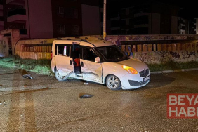 Ehliyetsiz sürücü ile alkollü sürücü kaza yaptı; 117 bin lira ceza