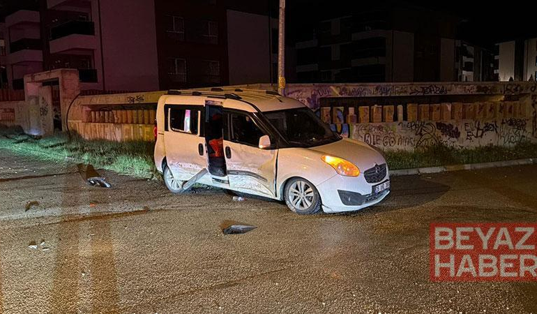 Ehliyetsiz sürücü ile alkollü sürücü kaza yaptı; 117 bin lira ceza