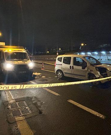 Ankara’da hafif ticari araç ile motosiklet çarpıştı; 1 yaralı