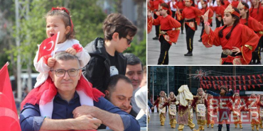 23 Nisan tüm yurtta coşkuyla kutlanıyor