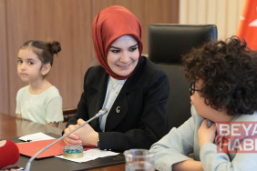 Bakan Göktaş, şehit ve gazi çocuklarıyla buluştu