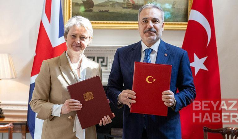 Türkiye İngiltere arasında Stratejik Ortaklık Çerçeve Belgesi imzalandı