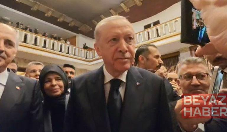 Cumhurbaşkanı Erdoğan, TBMM’de 23 Nisan Resepsiyonu