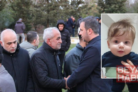 Kaza sırasında araçtan fırlayıp TIR’ın altında kalan Yamaç bebek, toprağa verildi