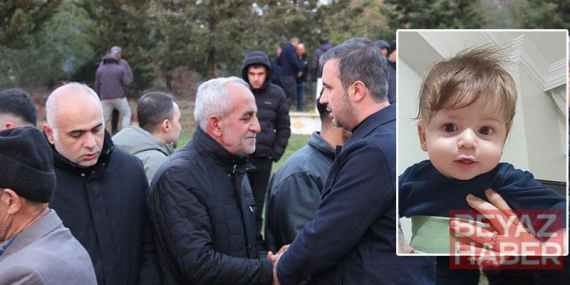 Kaza sırasında araçtan fırlayıp TIR’ın altında kalan Yamaç bebek, toprağa verildi