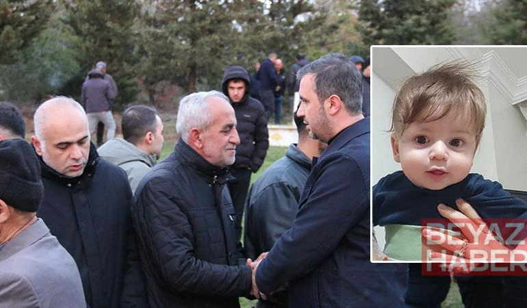 Kaza sırasında araçtan fırlayıp TIR’ın altında kalan Yamaç bebek, toprağa verildi