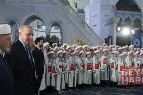 Cumhurbaşkanı Erdoğan, Çamlıca Camii