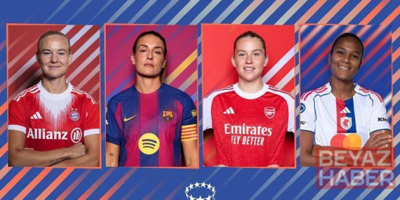 UEFA Kadınlar Şampiyonlar Ligi’nde yarı finaller başlıyor