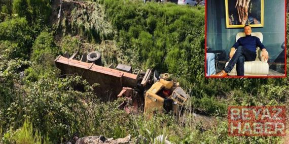 Vincin dereye uçtuğu kazada ölen sürücü toprağa verildi; eşi 4