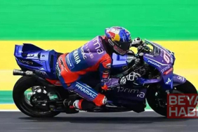 Toprak Razgatlıoğlu, MotoGP sprint yarışında yaptığı kaza sonucu yarış dışı kaldı