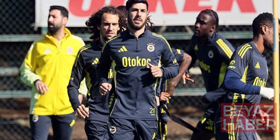 Fenerbahçe’de Asensio antrenmanın ilk bölümünde takımla çalıştı
