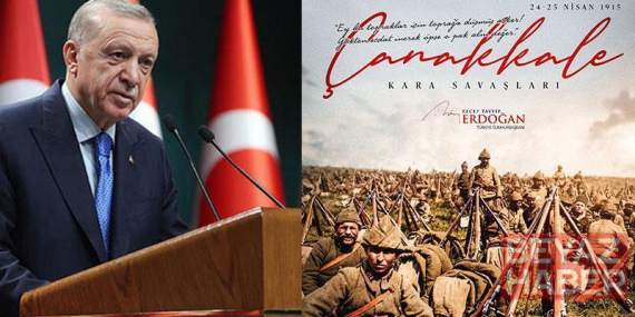 Cumhurbaşkanı Erdoğan’dan Çanakkale Kara Savaşları’nın 111’inci yıl dönümü mesajı