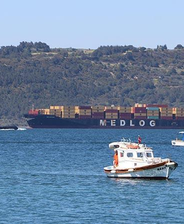 Çanakkale’de gemi arızası