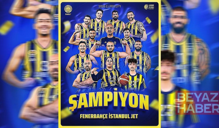 Galatasaray'ı yenen Fenerbahçe, EuroCup 1 Finallerinde şampiyon oldu