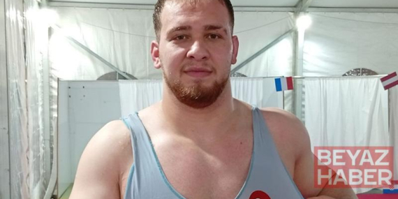 Milli güreşçi Hakan Büyükçıngıl, 125 kiloda Avrupa üçüncüsü oldu