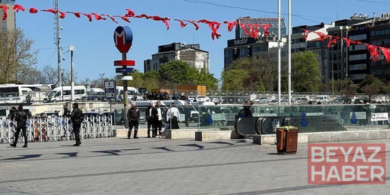 Taksim metro istasyonu ikinci bir duyuruya kadar kapatıldı