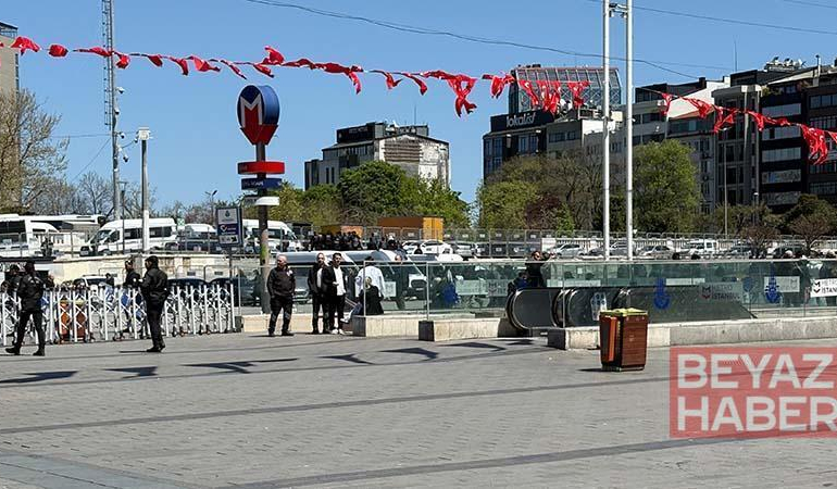 Taksim metro istasyonu ikinci bir duyuruya kadar kapatıldı