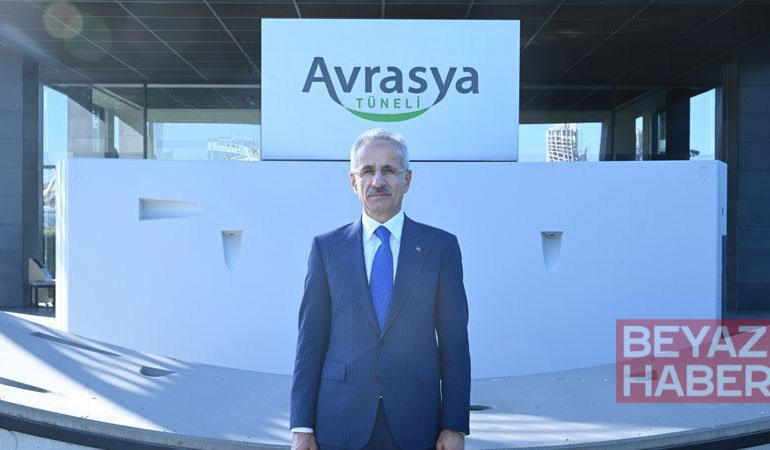 Bakan Uraloğlu: 9,5 milyon farklı araç Avrasya Tüneli