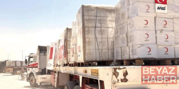 Türkiye'den, Lübnan'a 730 tonluk insani yardım