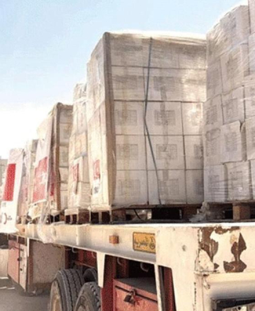 Türkiye'den, Lübnan'a 730 tonluk insani yardım