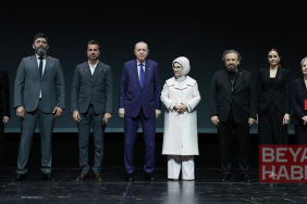 Cumhurbaşkanı Erdoğan ‘Bir Adam Yaratmak’ filminin galasına katıldı