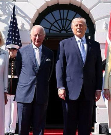 İngiltere Kralı Charles ve eşi Kraliçe Camilla, ABD’de