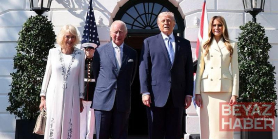 İngiltere Kralı Charles ve eşi Kraliçe Camilla, ABD’de