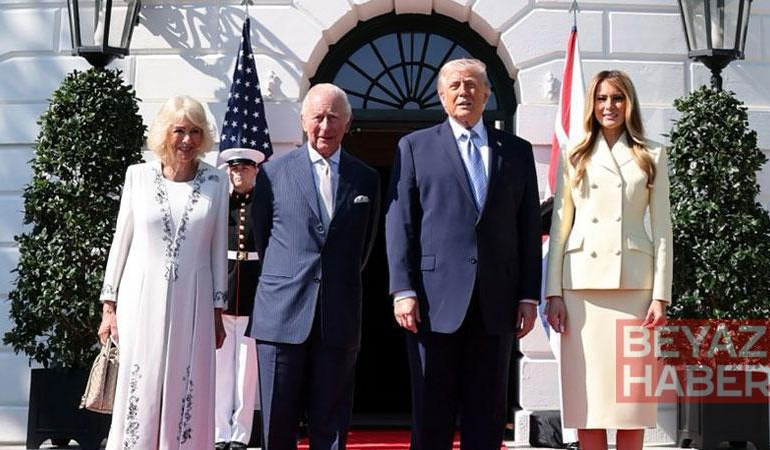 İngiltere Kralı Charles ve eşi Kraliçe Camilla, ABD’de