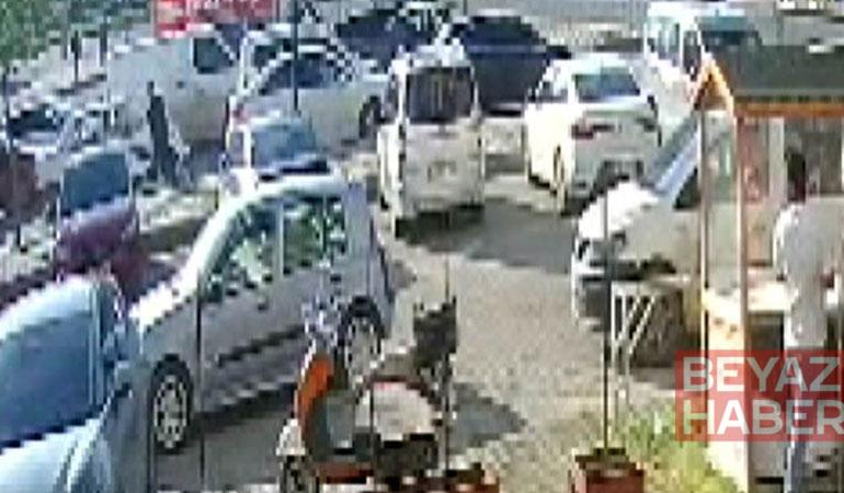 Kahramanmaraş’ta silahlı saldırı kamerada; 2 yaralı