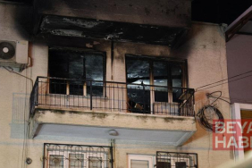İzmir’de evde çıkan yangında baba öldü, oğlu entübe edildi