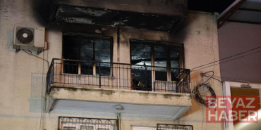 İzmir’de evde çıkan yangında baba öldü, oğlu entübe edildi