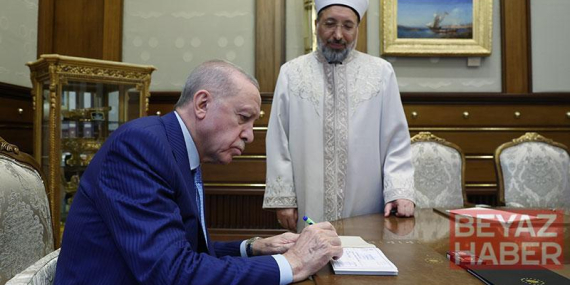 Cumhurbaşkanı Erdoğan, TDV