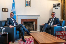 KKTC Cumhurbaşkanı Erhürman ve GKRY lideri Hristodulidis 8 Mayıs