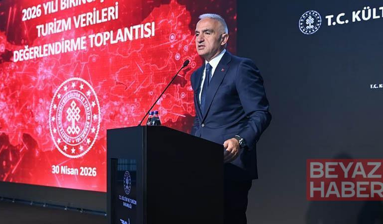Bakan Ersoy 2026 yılının ilk çeyreğine ait turizm verilerini açıkladı