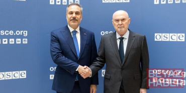 Bakan Fidan, AGİT Genel Sekreteri Sinirlioğlu ile görüştü