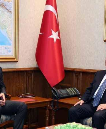 Bakanlar Güler ve Bayraktar bir araya geldi