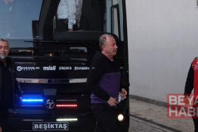 Beşiktaş kafilesi, Gaziantep’e geldi