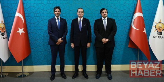 Ömer Çelik, Katar Büyükelçisi Al-Henzap ve Başkatip Al-Thani ile görüştü