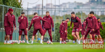 Trabzonspor’da Göztepe maçı hazırlıklarını sürdürdü