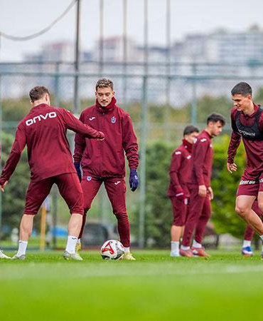 Trabzonspor’da Göztepe maçı hazırlıklarını sürdürdü